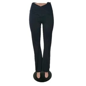 OFFLINE‎ by Aerie Real Me Flare Hi-Rise Long Inseam Pants Women's XL Black